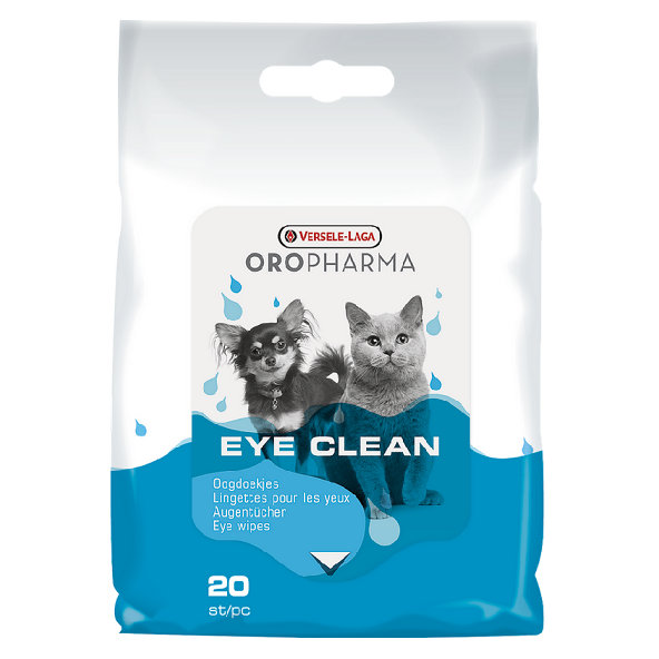 Versele Laga Oropharma čistiace utierky Eye Clean - pes/mačka 20ks