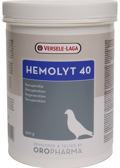 E-shop Versele Laga Oropharma Hemolyt 40 - rýchle zotavenie pre holuby 500g