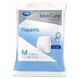 MoliCare Premium Fixpants long leg M fixačné nohavičky (60-100cm) 5ks