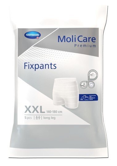 E-shop MoliCare Premium Fixpants long leg XXL fixačné nohavičky (140-180cm) 5ks