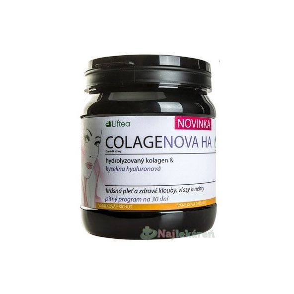 LIFTEA COLAGENOVA HA vanilková príchuť 390 g
