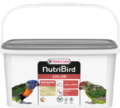 E-shop Versele Laga NutriBird A18 - dokrmovacia zmes pre papagáje lori 3kg