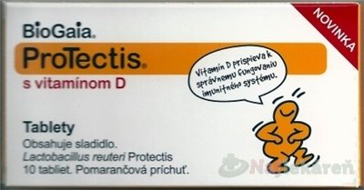 E-shop BioGaia ProTectis s vitamínom D, 10 tbl