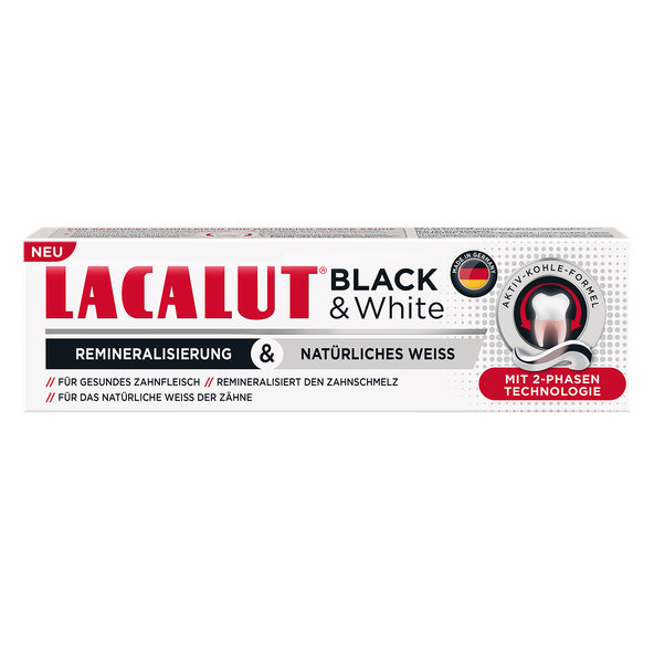 Lacalut Black&White zubná pasta