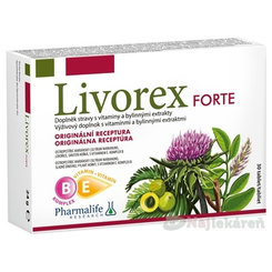 PHARMALIFE Livorex Forte 30 tabliet