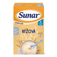 SUNAR Cereálna kaša RYŽOVÁ 4m+ 210 g