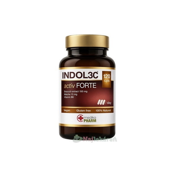 INDOL3C ACTIV FORTE 120 kapsúl