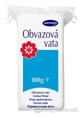HARTMANN Obväzová vata 100 g