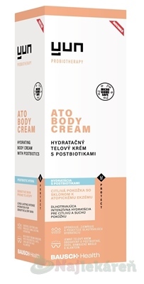 YUN ATO Body cream s postbiotikami 200 ml