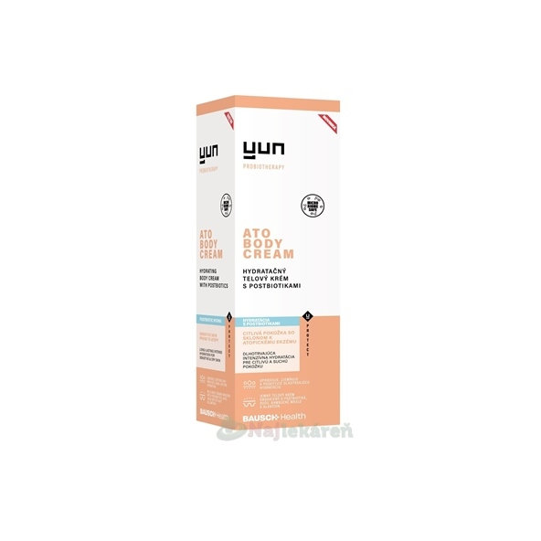 YUN ATO Body cream s postbiotikami 200 ml