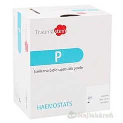 Traumastem P prášok hemostatický vstrebateľný 3g