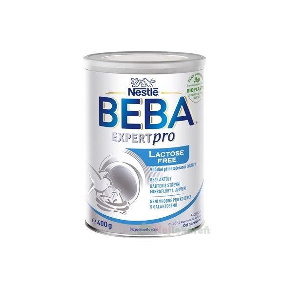 BEBA EXPERT PROLACTOSE FREE počiatočná dojčenská mliečna výživa 400g