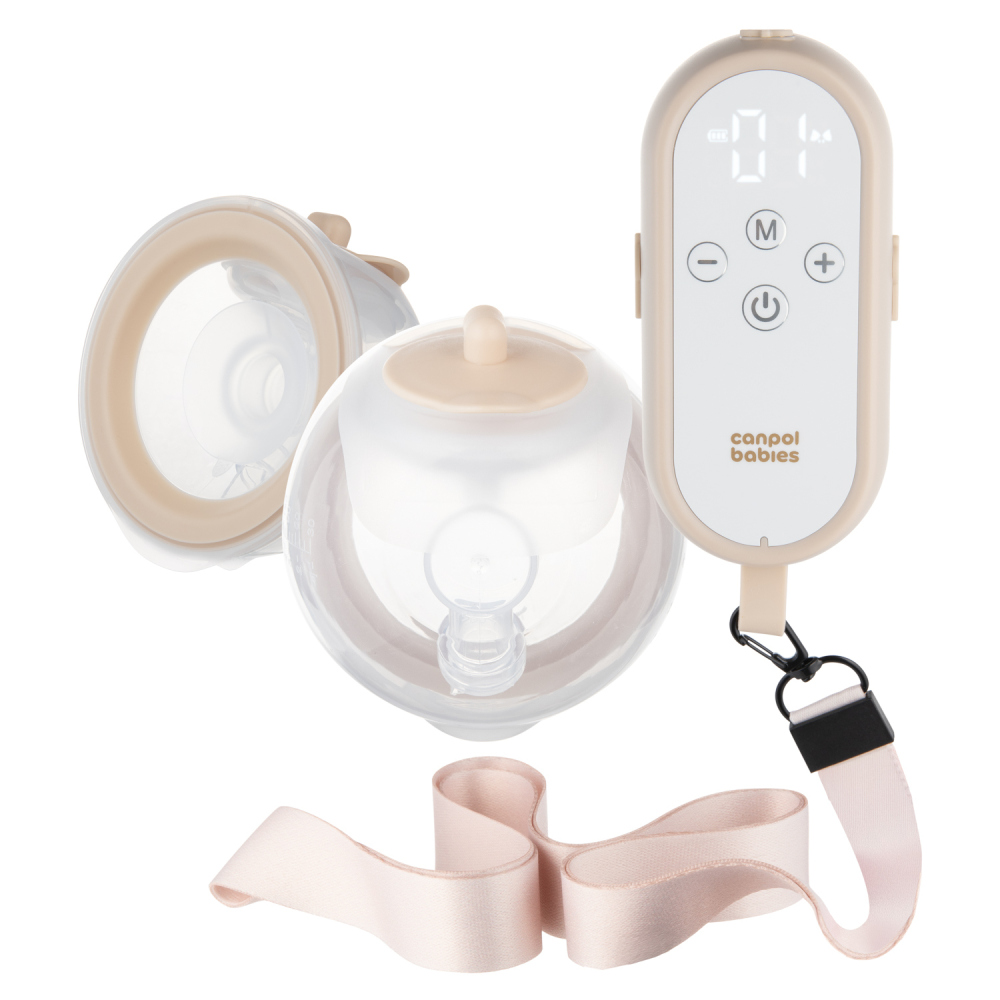 Canpol Babies Dvojitá odsávačka materského mlieka MilkShell