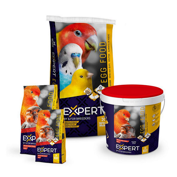 EXPERT Egg Food Red - vaječná zmes pre farebné kanáriky 10kg