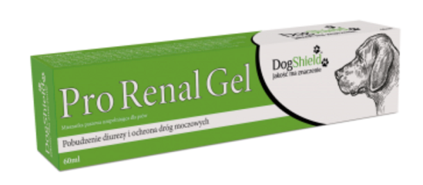 DogShield Pro Renal gel podpora funkcie obličiek pre psy 60ml