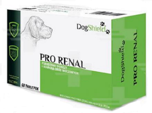 DogShield Pro Renal podpora funkcie obličiek pre psy 60tbl