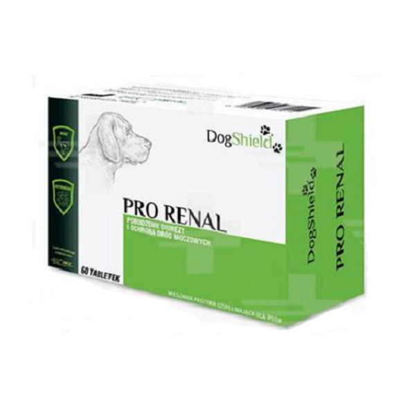DogShield Pro Renal podpora funkcie obličiek pre psy 60tbl