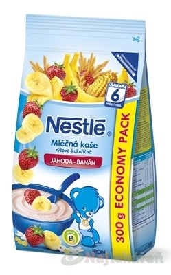 E-shop Nestlé mliečna kaša jahoda-banán 300g