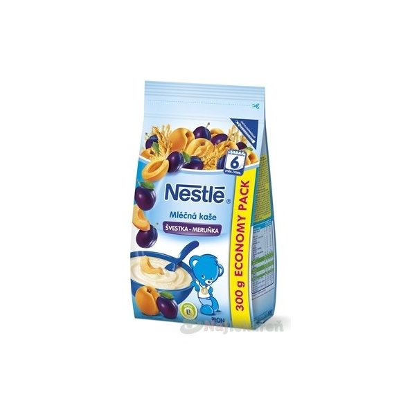 Nestlé mliečna kaša slivka-marhuľa 300g
