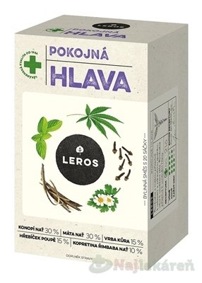 E-shop LEROS POKOJNÁ HLAVA, 20x1,5 g (30 g)