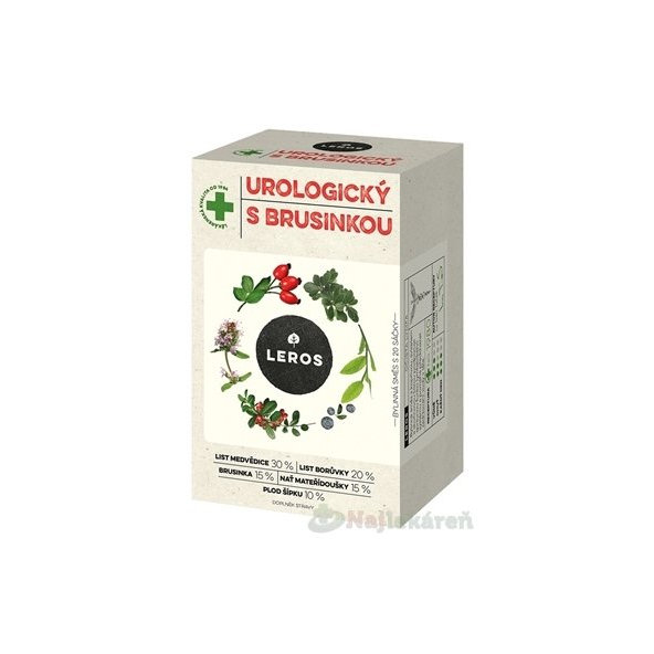 LEROS UROLOGICKÝ ČAJ S BRUSNICOU, 20x1,5 g (30 g)