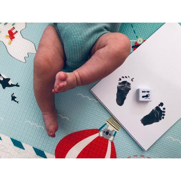 BABY DAB Farba na detské odtlačky - fialová