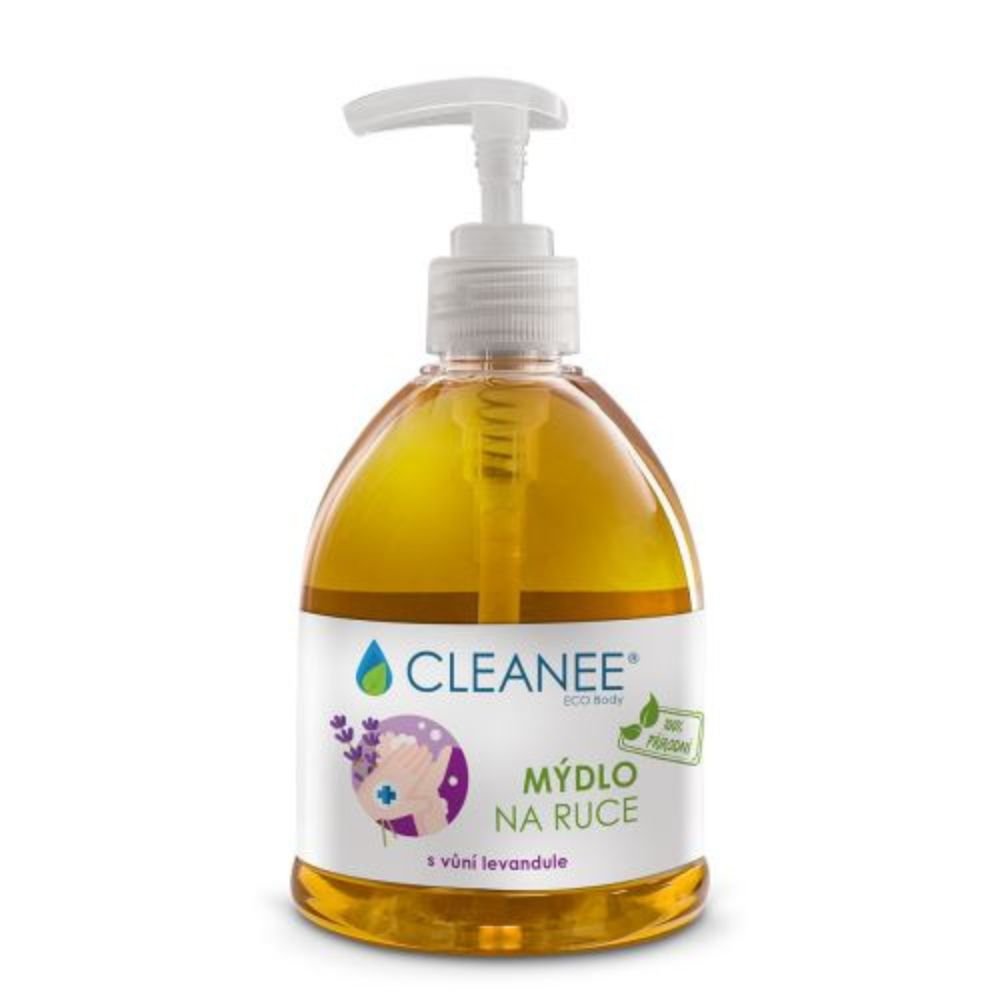 E-shop Prírodné tekuté mydlo na ruky s vôňou levandule EKO CLEANEE 500ml