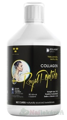 E-shop KolagenDrink COLLAGEN Royal Peptide - bez cukru, sirup 500 ml