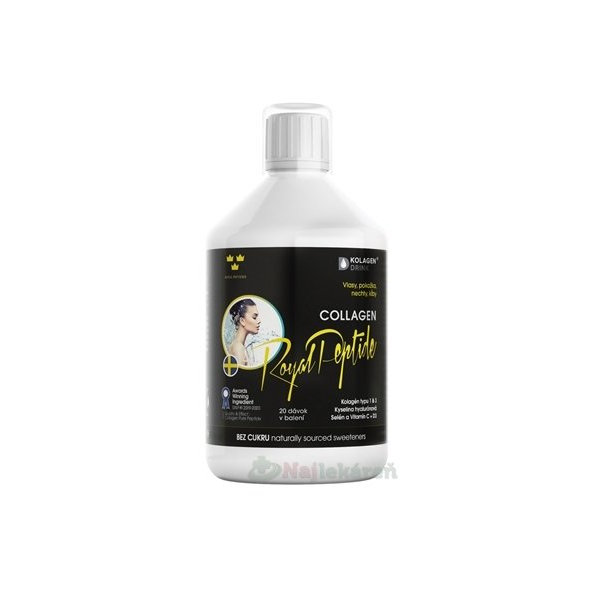 KolagenDrink COLLAGEN Royal Peptide - bez cukru, sirup 500 ml