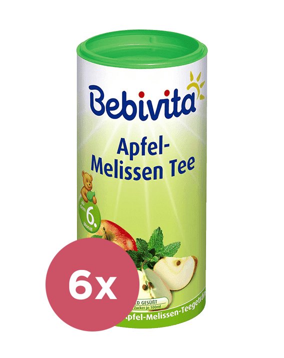 E-shop 6x BEBIVITA Jablkovo-medovkový čaj (200 g) - instantný