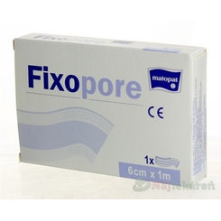 Fixopore textilná náplasť s vankúšikom na strihanie 6cmx1m, 1ks