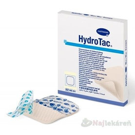 HydroTac - Krytie na rany penové hydropolymérové impregnované gélom (12,5x12,5cm) 10ks