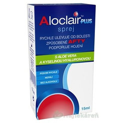 Aloclair PLUS sprej ústny sprej 15 ml