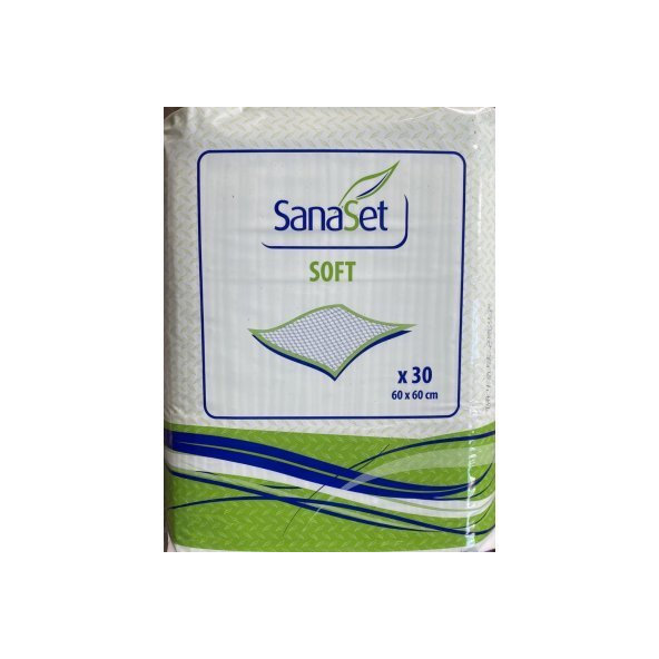 SanaSet SOFT Podložka (60x90cm) absorpčná hygienická 30ks