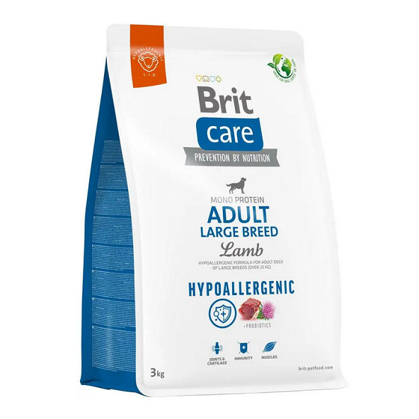 Brit Care dog Hypoallergenic Adult Large Breed granule pre psy 3kg