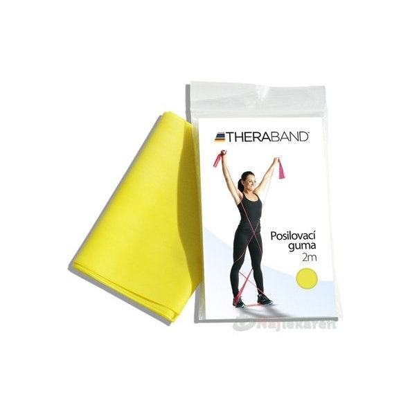 Thera-Band Posilňovacia guma 2m žltá (slabá) 1ks