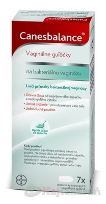 E-shop Canesbalance vaginálne gulôčky na príznaky vaginózy, 7ks