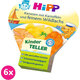 6x HiPP Bezlepkové brambory se zeleninou a jemným lososem, 250 g - zeleninový příkrm
