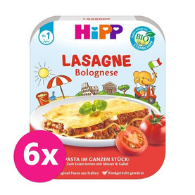 6x HiPP BIO Bolonskej lasagne od 1 roka, 250 g