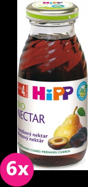 E-shop 6x HiPP BIO Švestkový nápoj (200 ml)