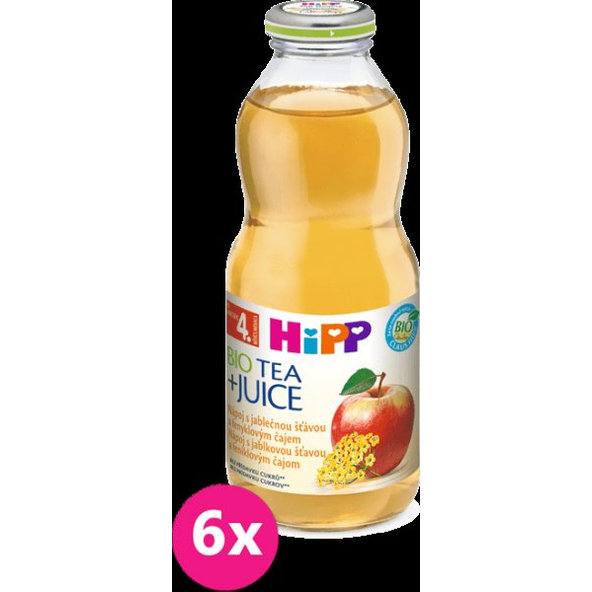 6x HiPP Jablečná šťáva s fenyklovým čajem (500 ml)