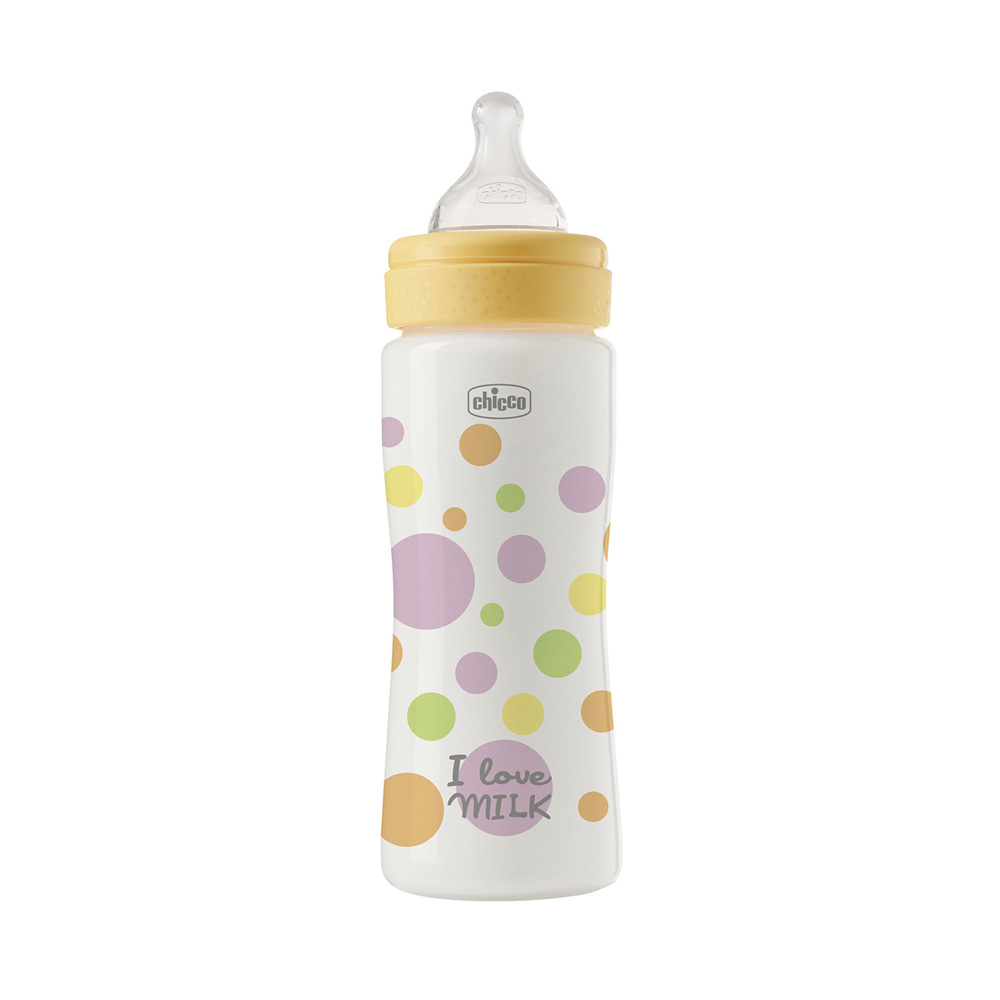CHICCO Fľaša Perfect Easy 330 ml fast silikón chlapec 4m+