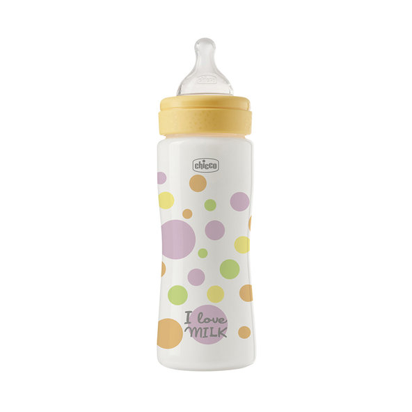CHICCO Fľaša Perfect Easy 330 ml fast silikón chlapec 4m+