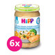 6x HiPP Těstoviny s lososem, brokolicí a smetanou (250 g) - maso-zeleninový příkrm