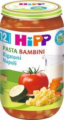 E-shop HiPP BIO PASTA BAMBINI Rigatoni Neapol, 250 g - zeleninový príkrm