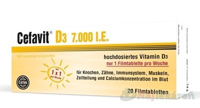 E-shop Cefavit D3 7.000 I.E. vitamin