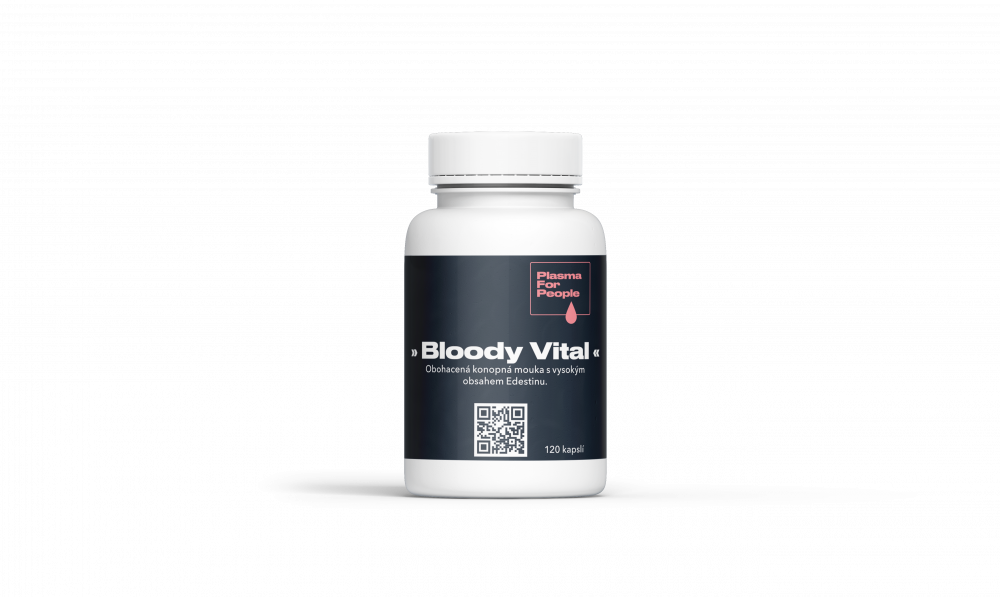 E-shop Bloody Vital, Plasma for People, 120 tbl