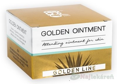 E-shop Golden Line GOLDEN OINTMENT zvláčňujúca masť 50ml