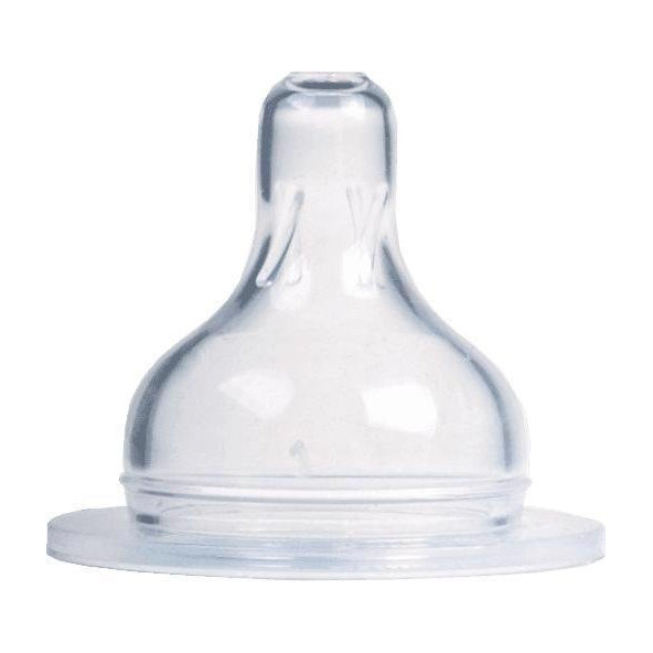 CANPOL BABIES Cumlík silikónový okrúhly široký 2-MEDIUM 1ks