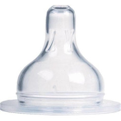 CANPOL BABIES Cumlík silikónový okrúhly široký 3-FAST 1ks